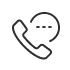 Icon illustration of a phone